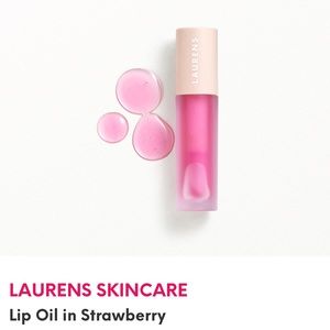 Laurens Strawberry Lip Oil infused with Shea Oil & Vitamin E